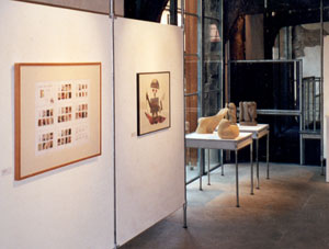 Exhibition Kornhaus '02 - 'Seven days' on the  left