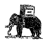 Zeit-Puzzle Elefant